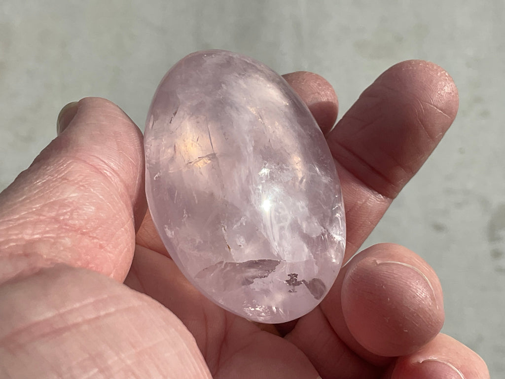 78g Rose Quartz Palmstone 3C