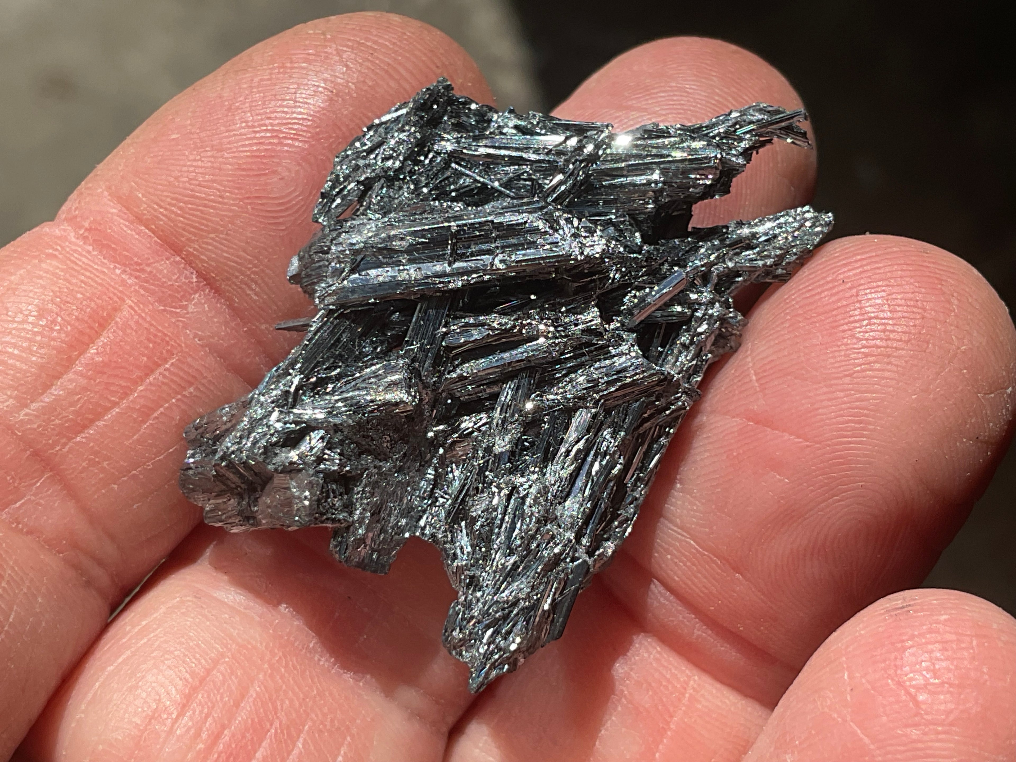 12g Chinese Stibnite Specimen 2B