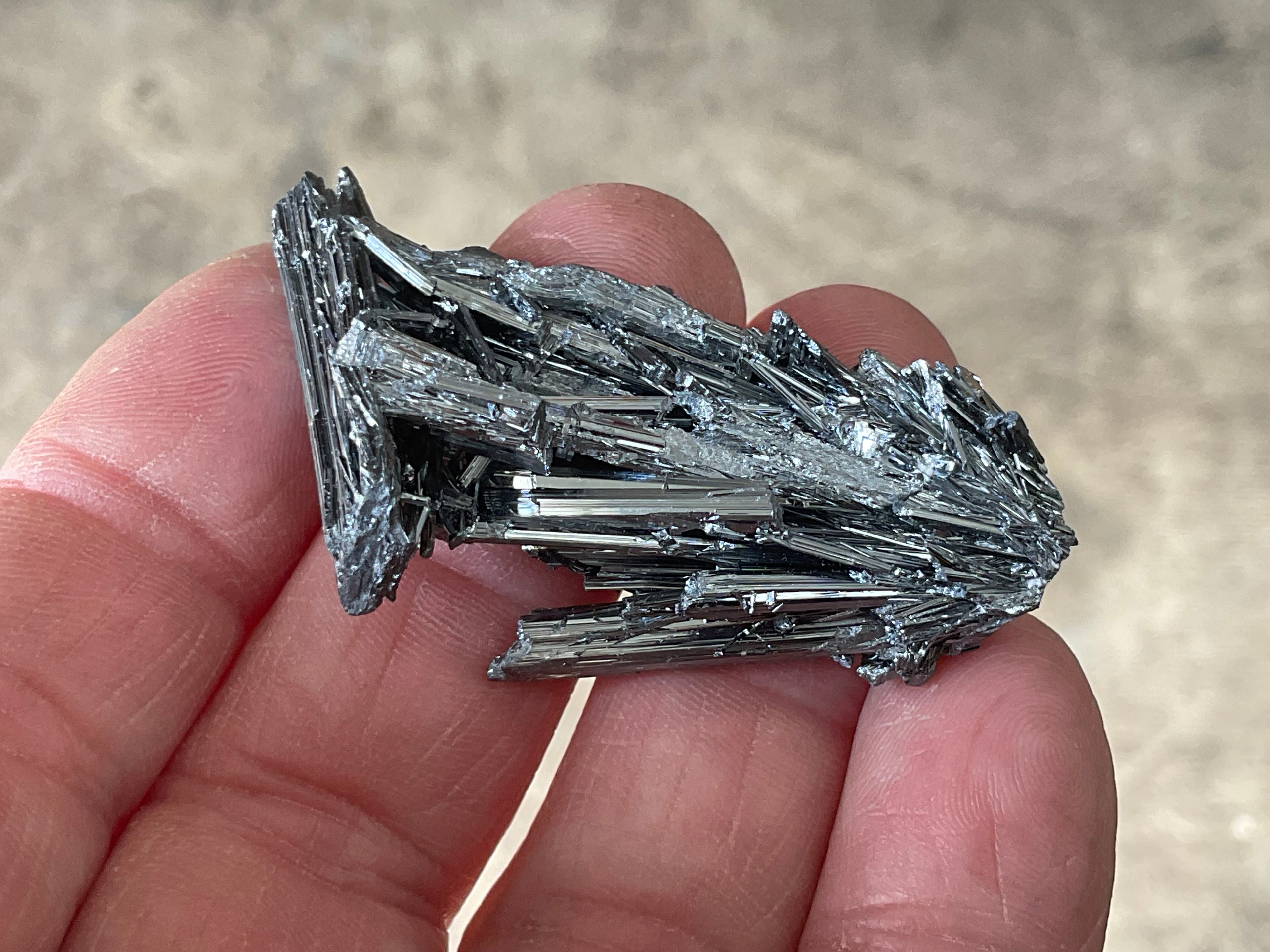 16g Chinese Stibnite Specimen 2C