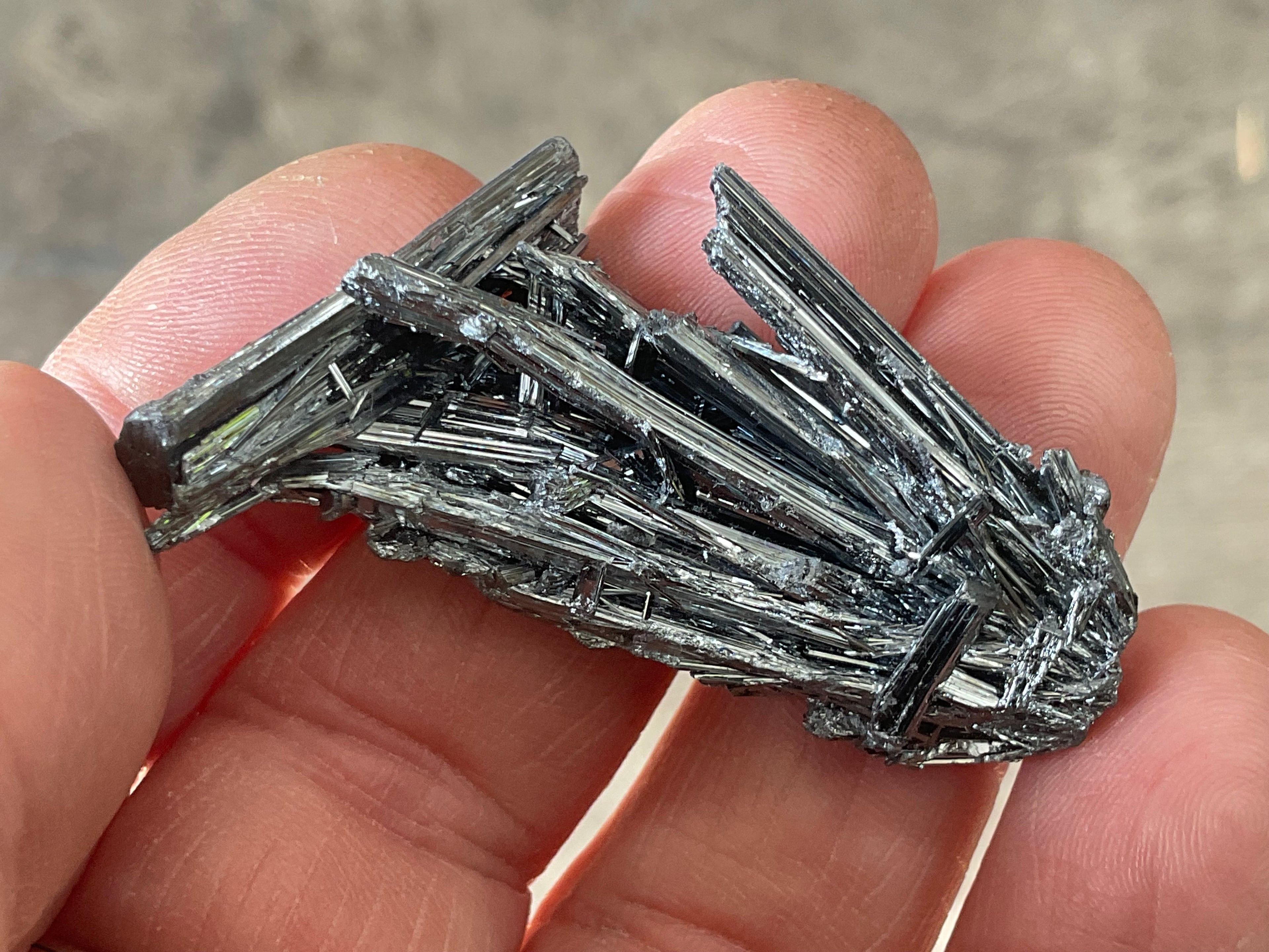 16g Chinese Stibnite Specimen 2C