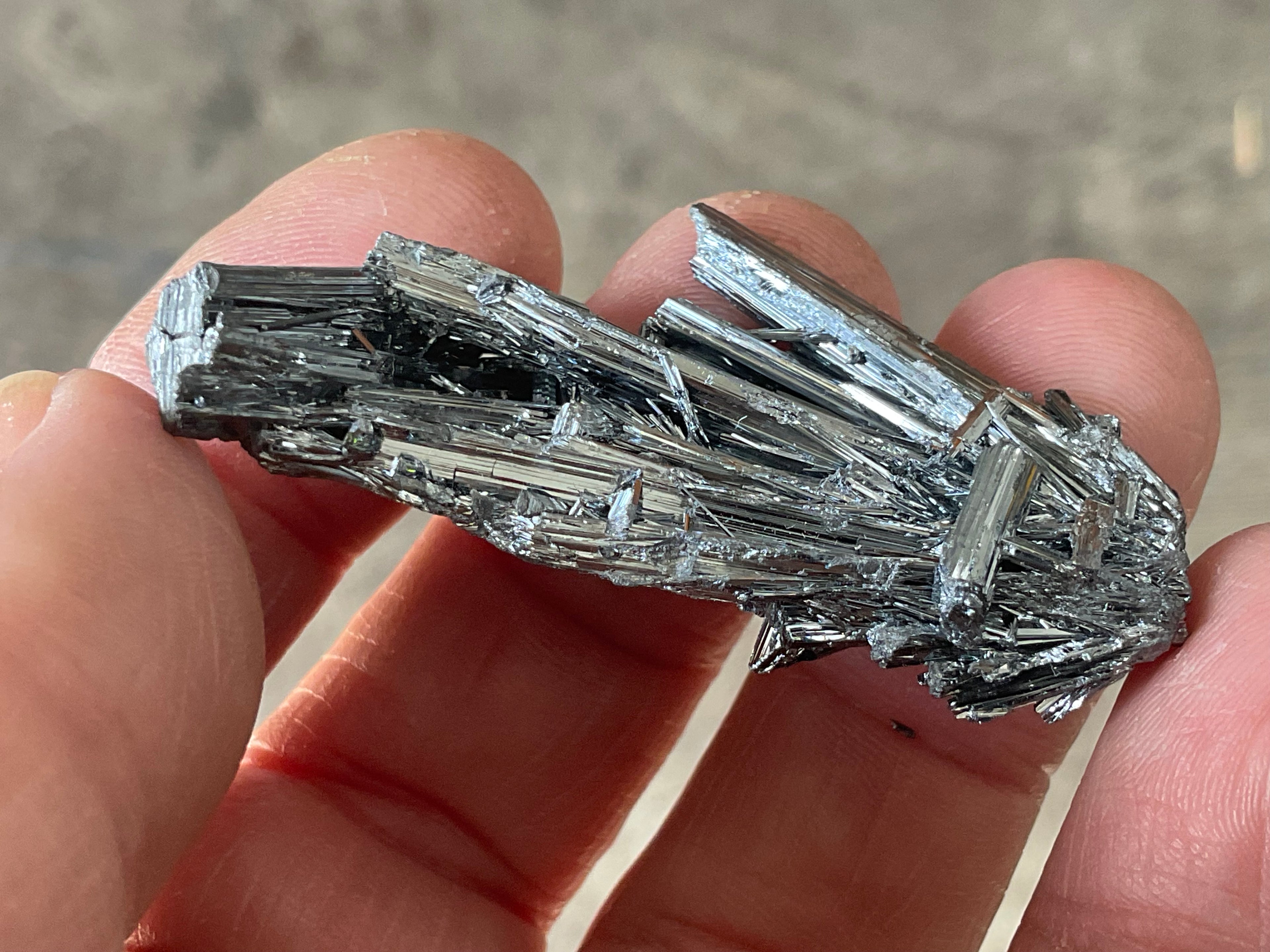 16g Chinese Stibnite Specimen 2C