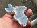46g Natural Blue Fossil Coral Slab 6A