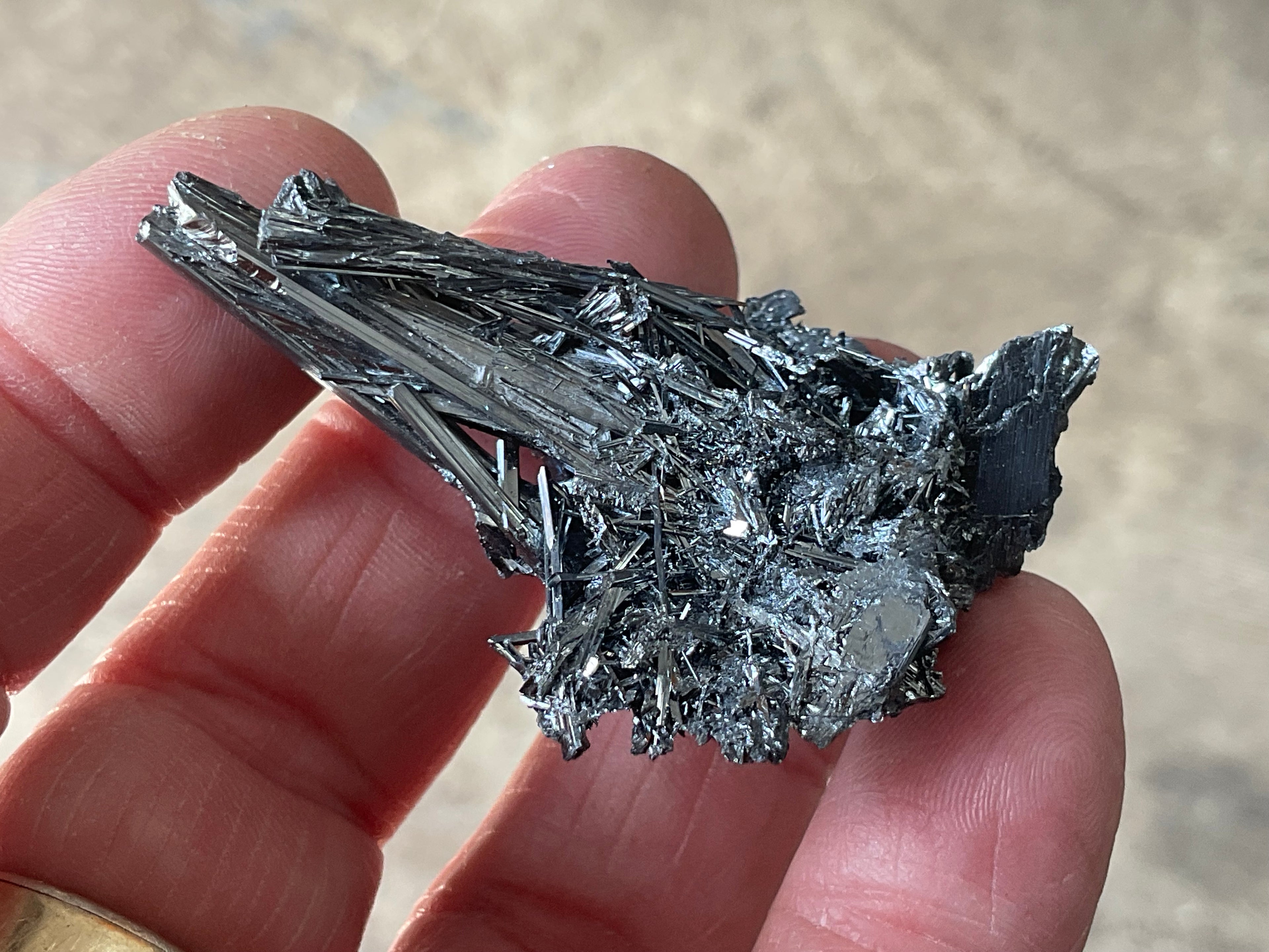 18g Chinese Stibnite Specimen 3B