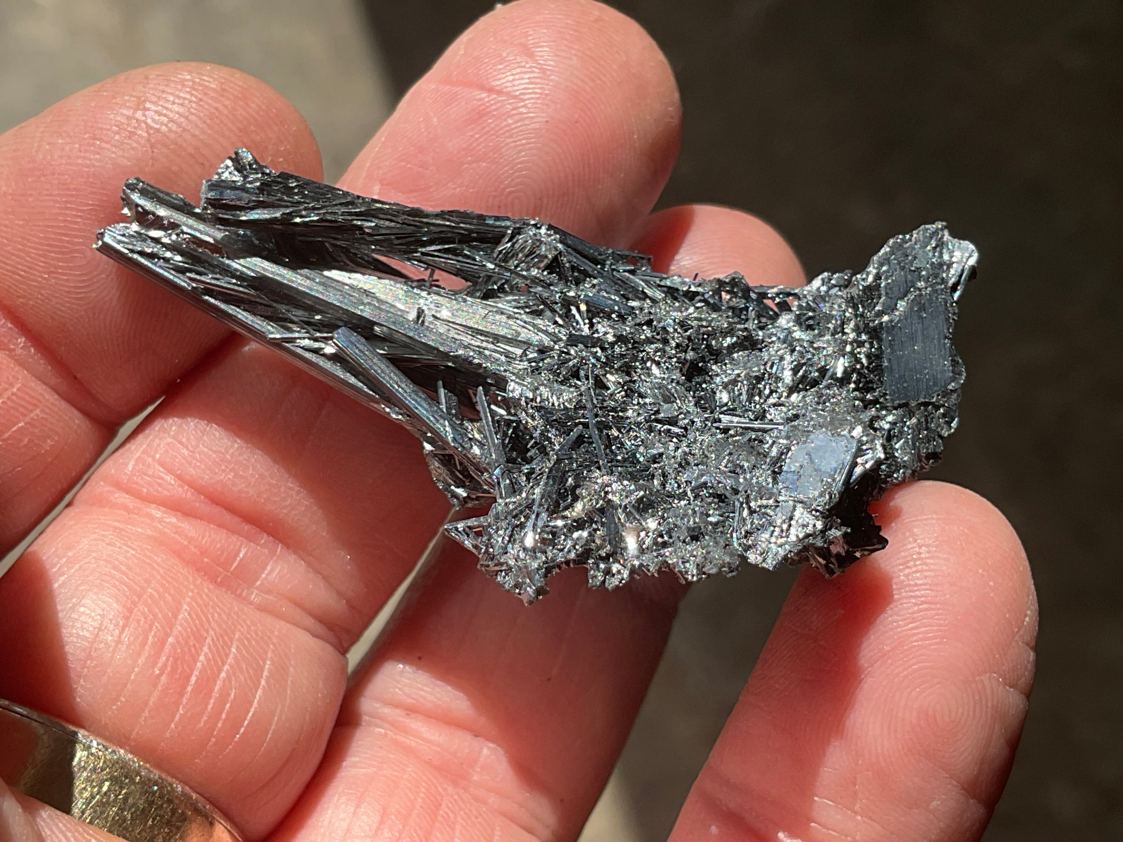 18g Chinese Stibnite Specimen 3B