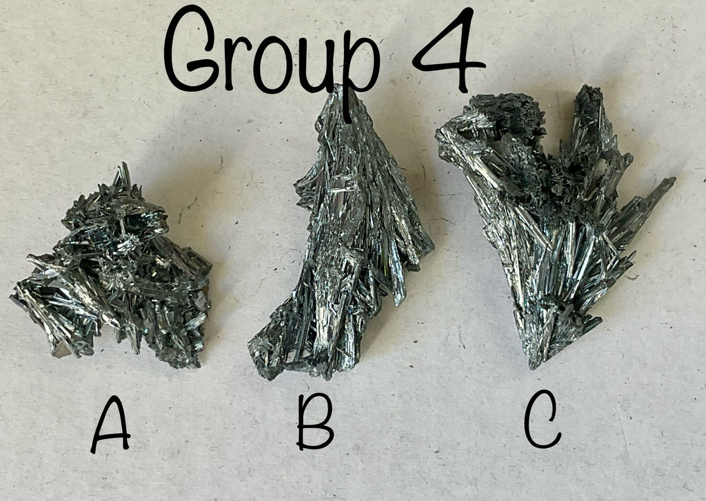 36g Chinese Stibnite Specimen 4C