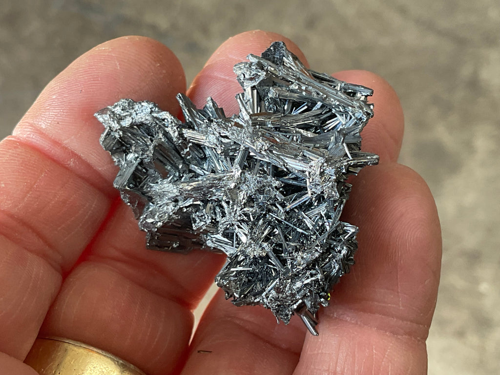 24g Chinese Stibnite Specimen 4A