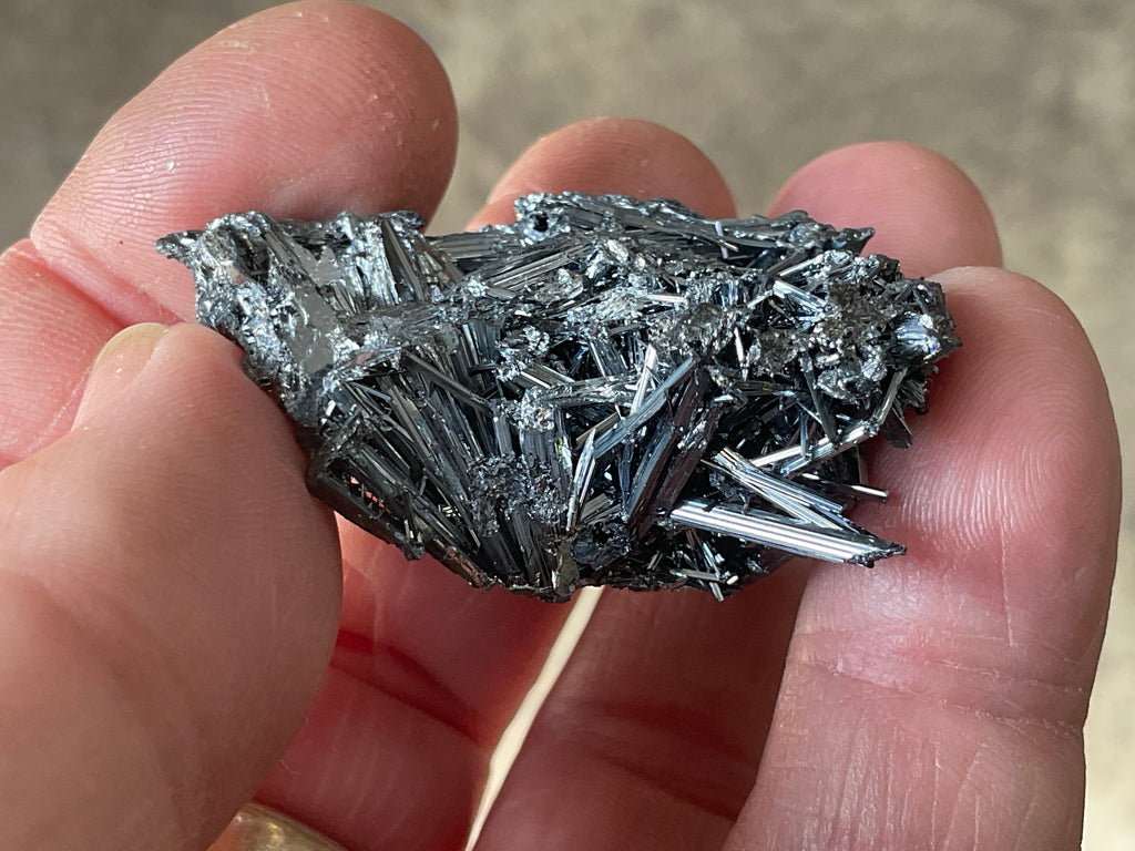 24g Chinese Stibnite Specimen 4A