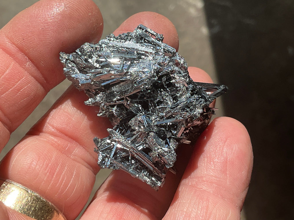 24g Chinese Stibnite Specimen 4A