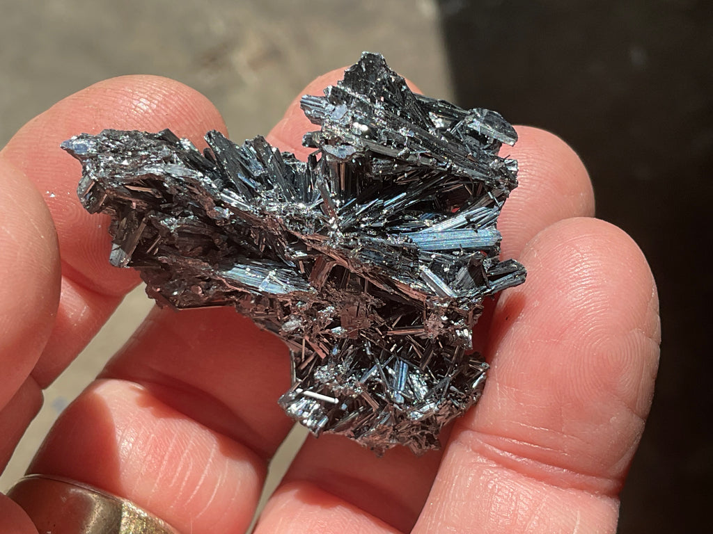 24g Chinese Stibnite Specimen 4A