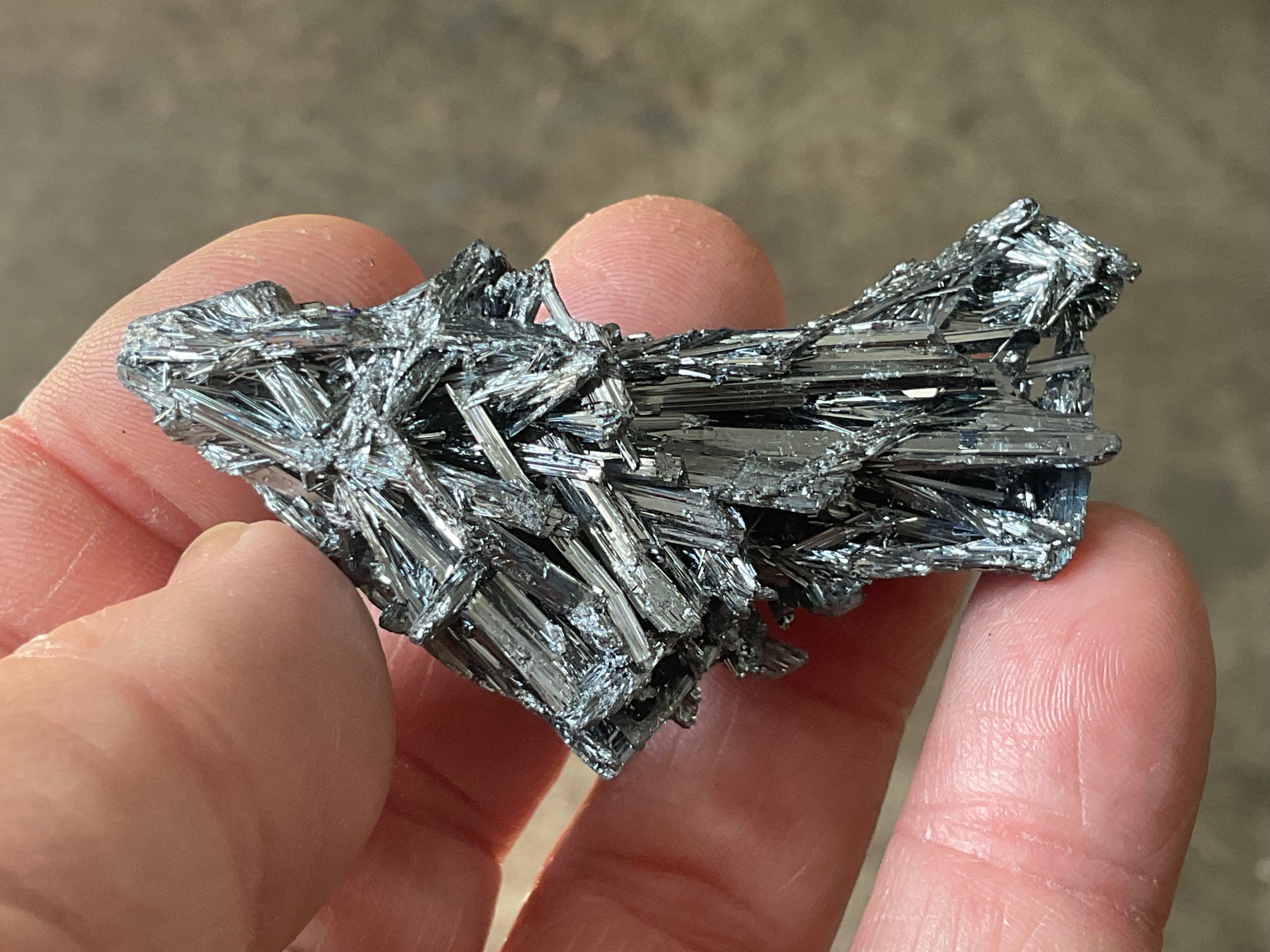 28g Chinese Stibnite Specimen 4B