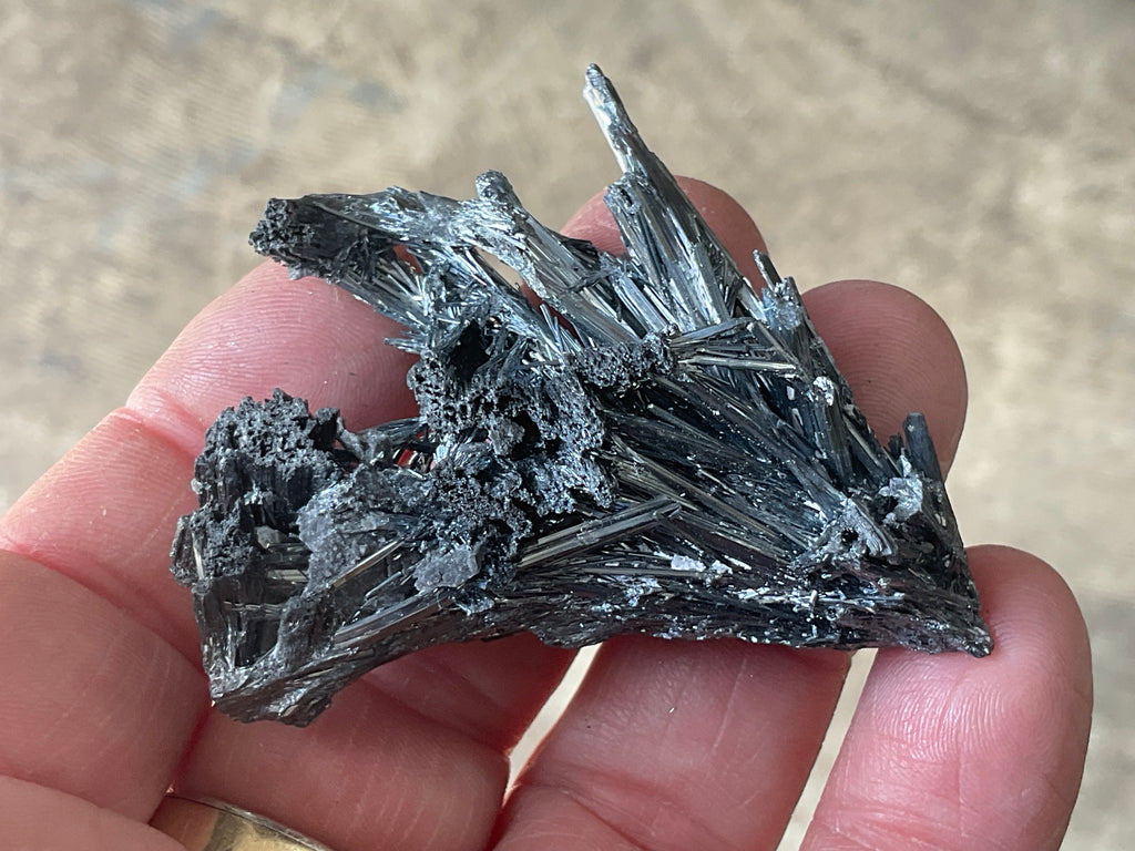 36g Chinese Stibnite Specimen 4C