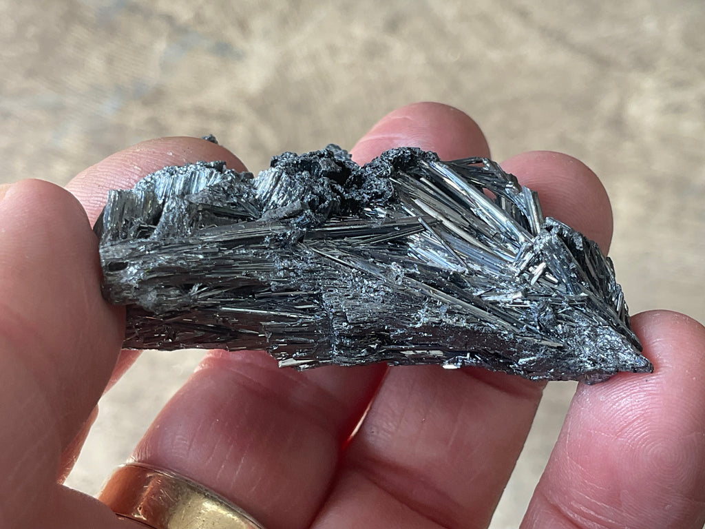 36g Chinese Stibnite Specimen 4C