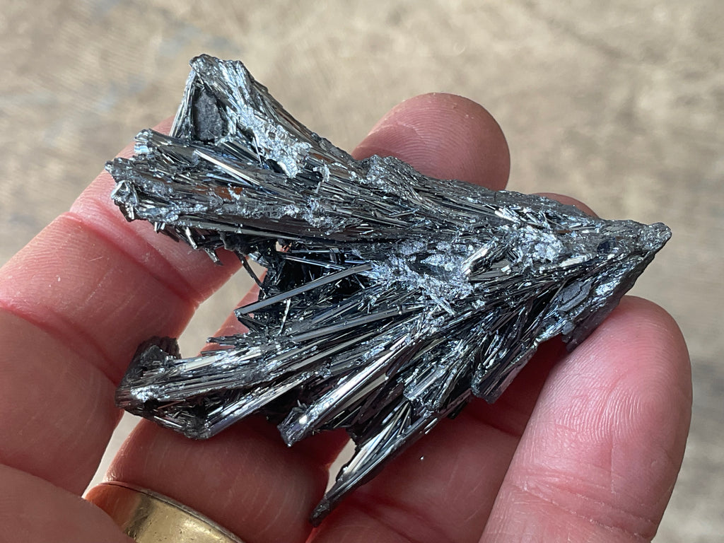 36g Chinese Stibnite Specimen 4C