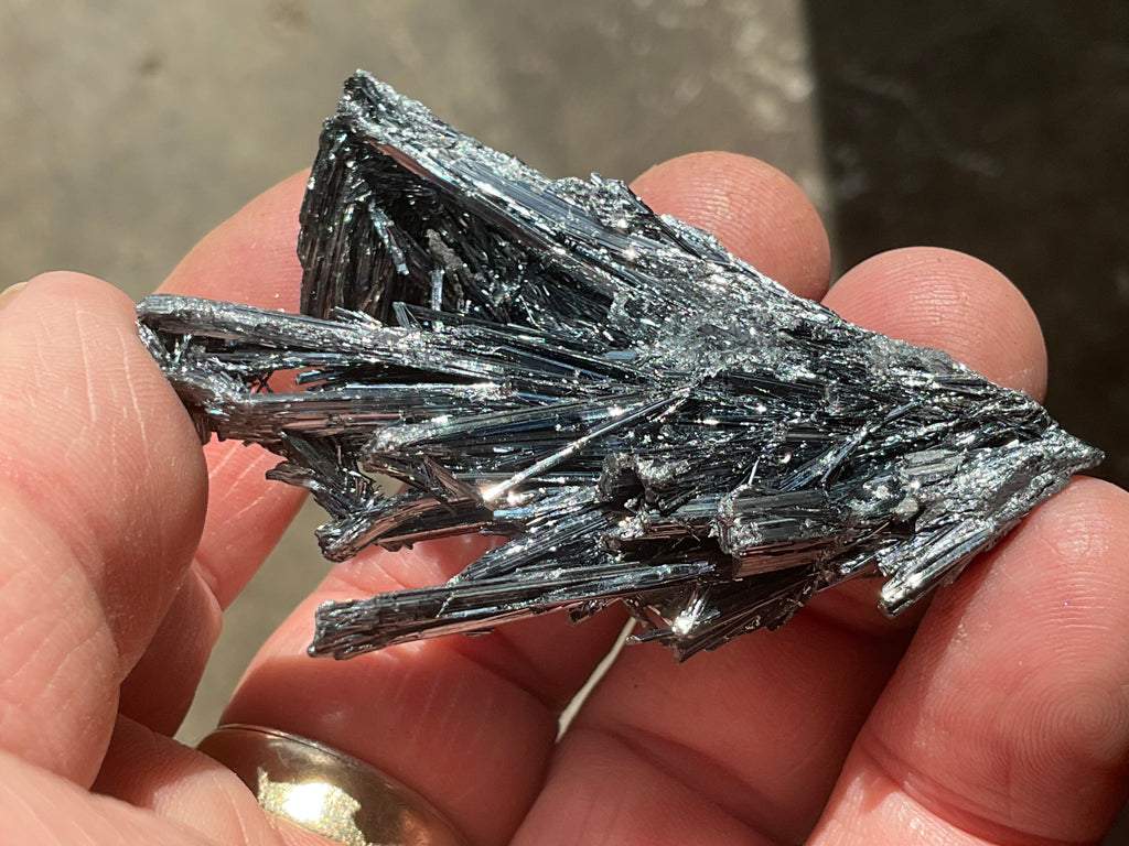 36g Chinese Stibnite Specimen 4C