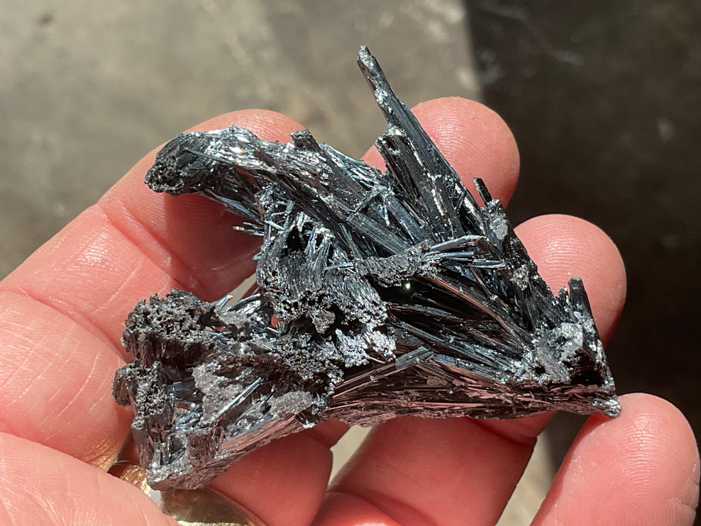 36g Chinese Stibnite Specimen 4C
