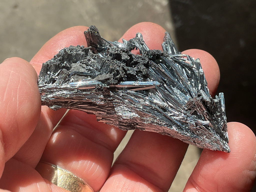 36g Chinese Stibnite Specimen 4C