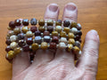Mookaite Faceted Bead with Spacers Bracelet