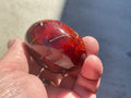 118g Carnelian Orca Agate Palmstone 3B