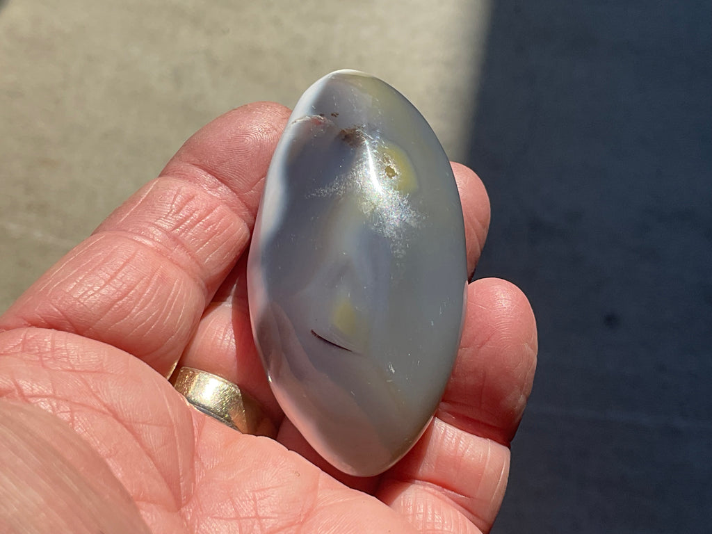 72g Orca Agate Palmstone 1A