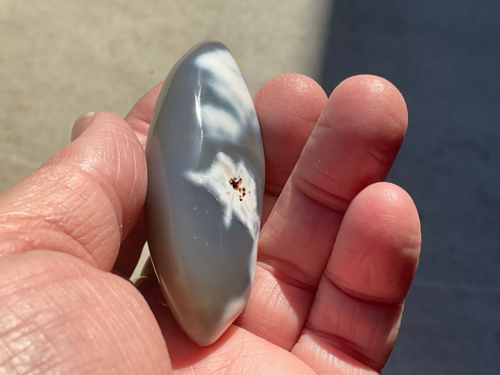 72g Orca Agate Palmstone 1A