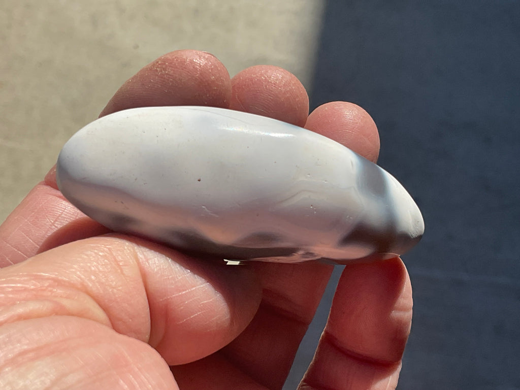 72g Orca Agate Palmstone 1A
