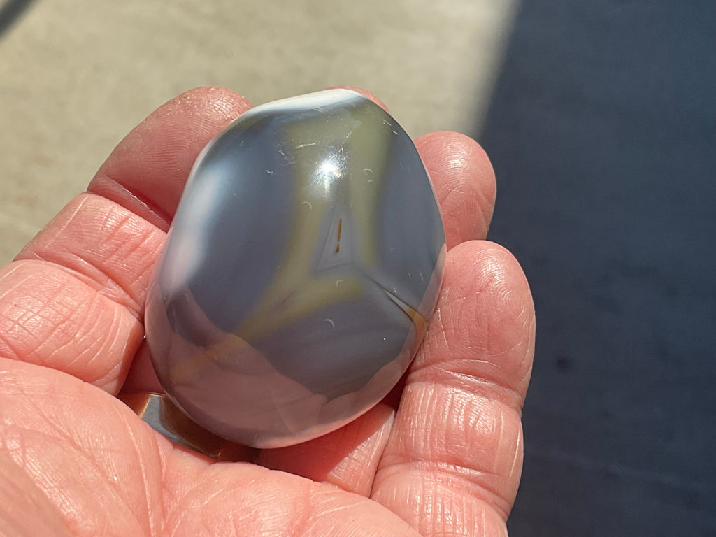 76g Orca Agate Palmstone 1B