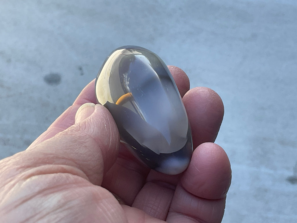 78g Orca Agate Palmstone 1C