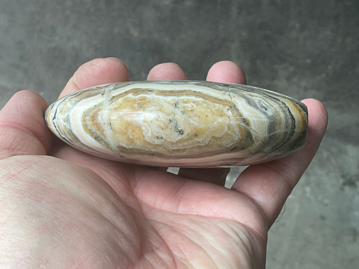 312g Banded Calcite Freeform