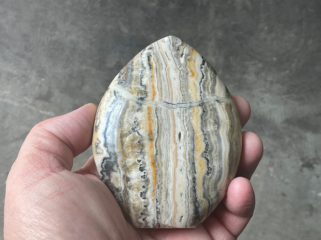 312g Banded Calcite Freeform