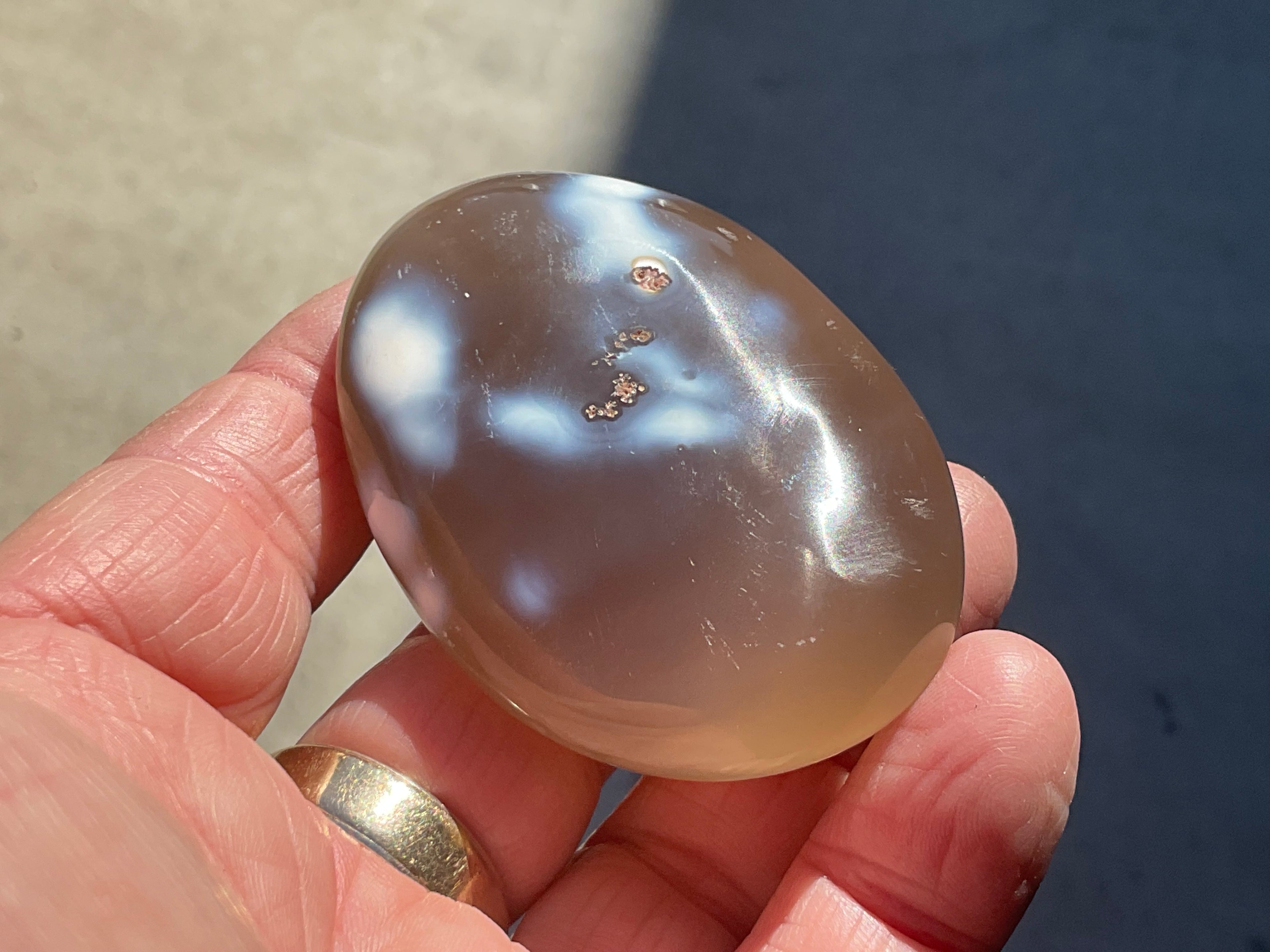 86g Orca Agate Palmstone 2B