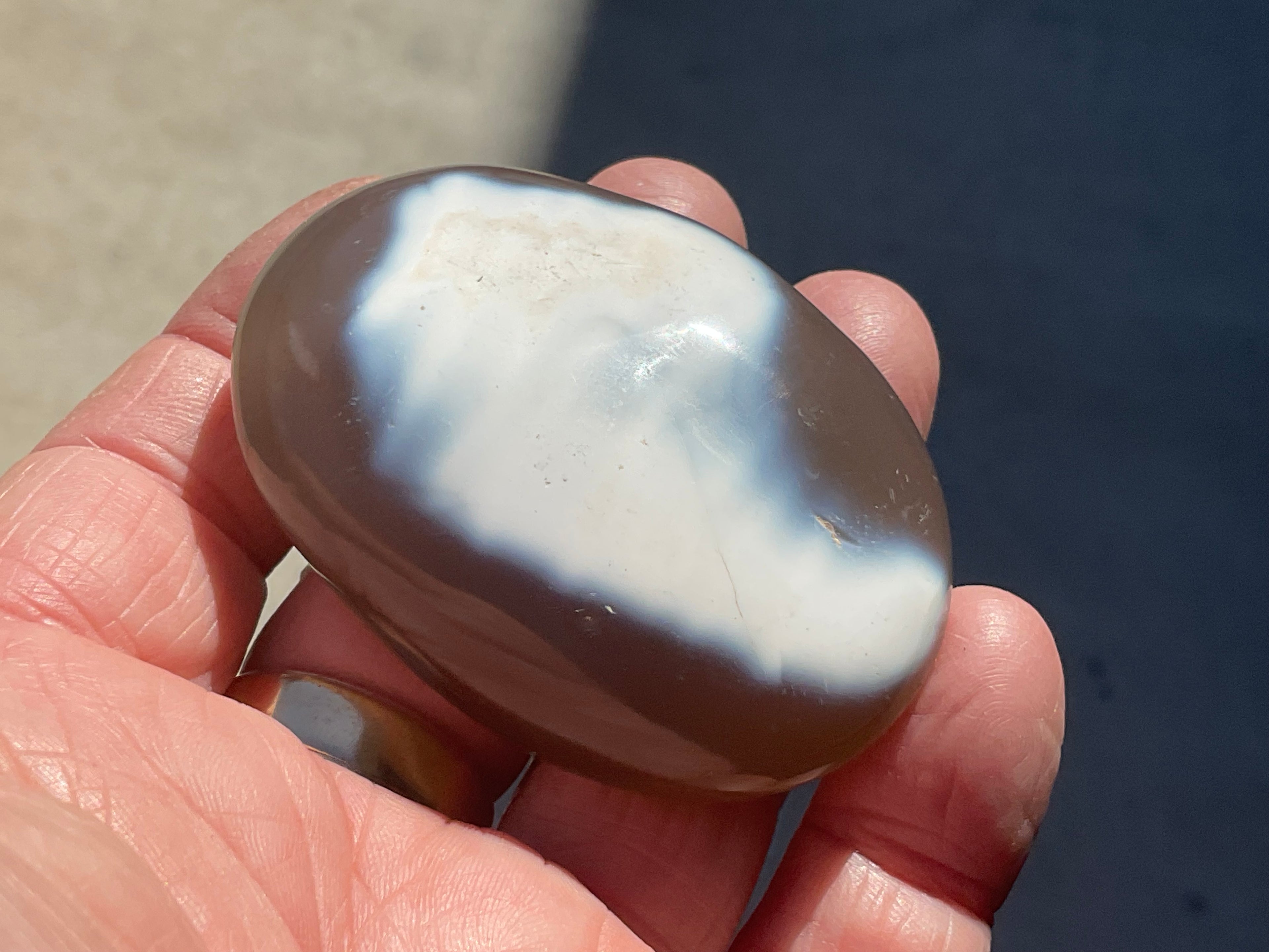 86g Orca Agate Palmstone 2B