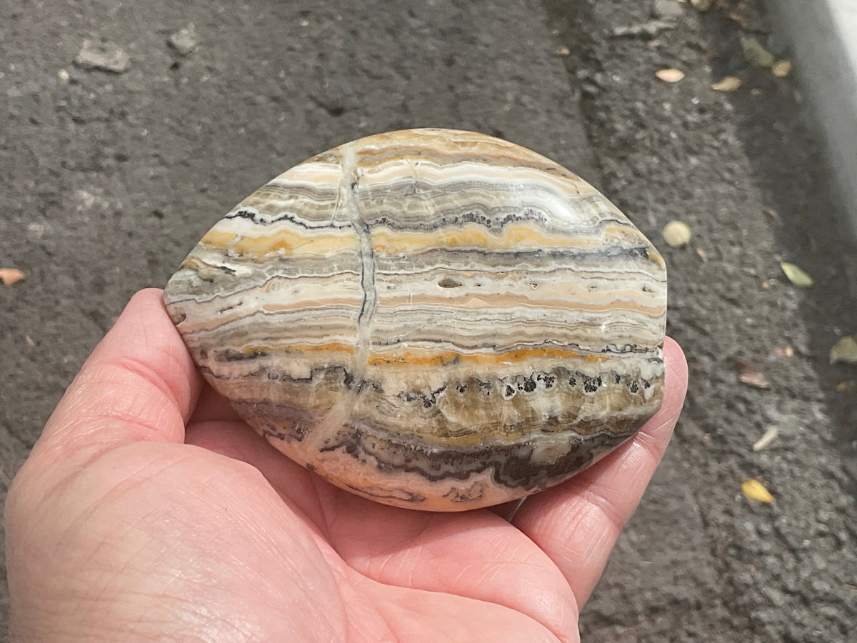 312g Banded Calcite Freeform