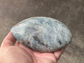 513g Polished Blue/Green Kyanite Teardrop Freeform 2A