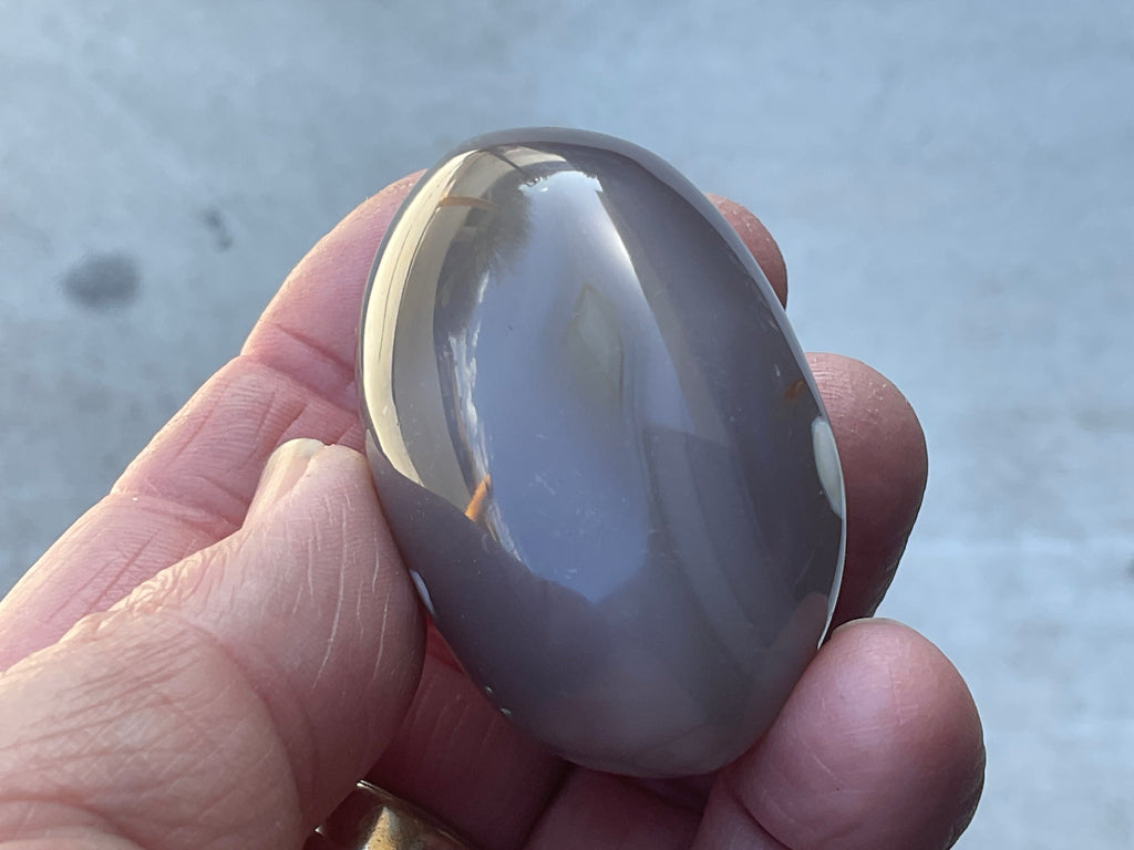 88g Orca Agate Palmstone 2C