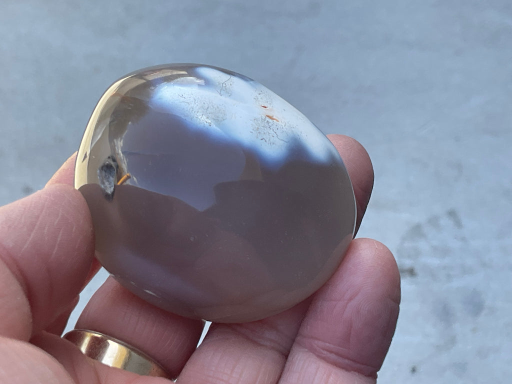 102g Orgca Agate Palmstone 3B