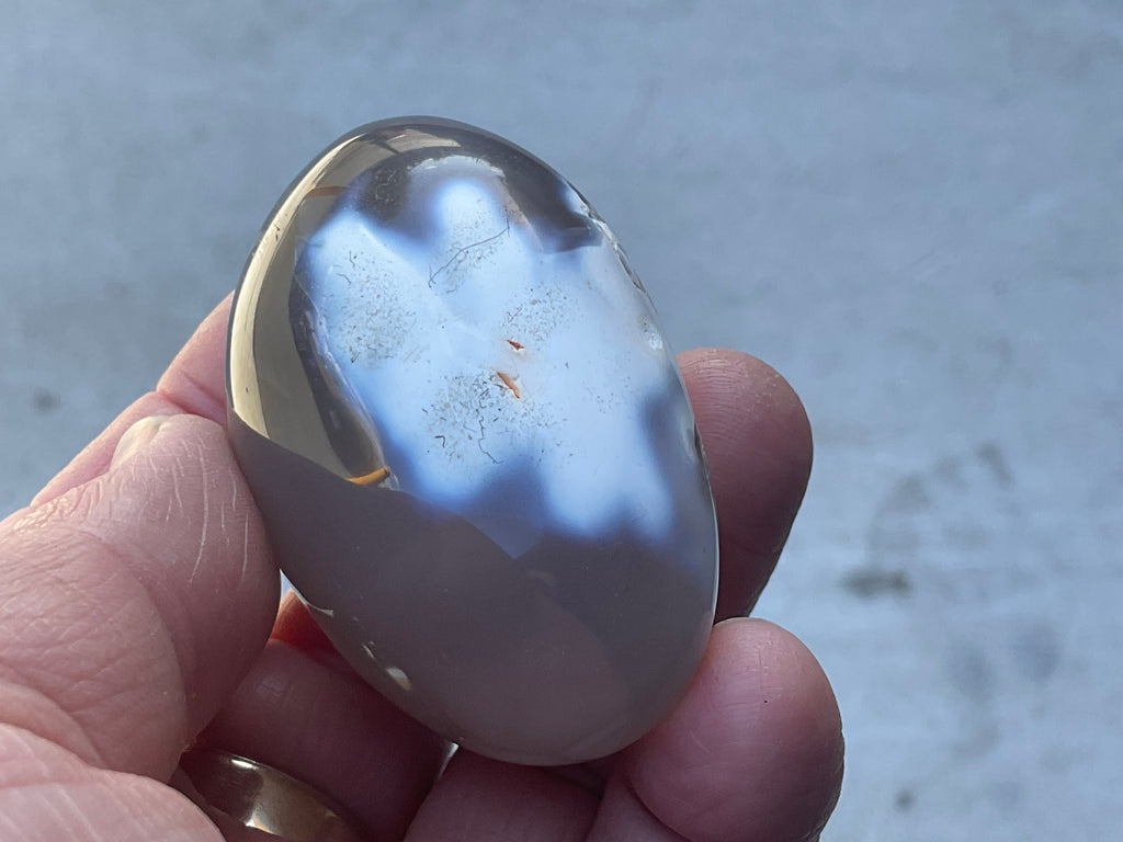 102g Orgca Agate Palmstone 3B