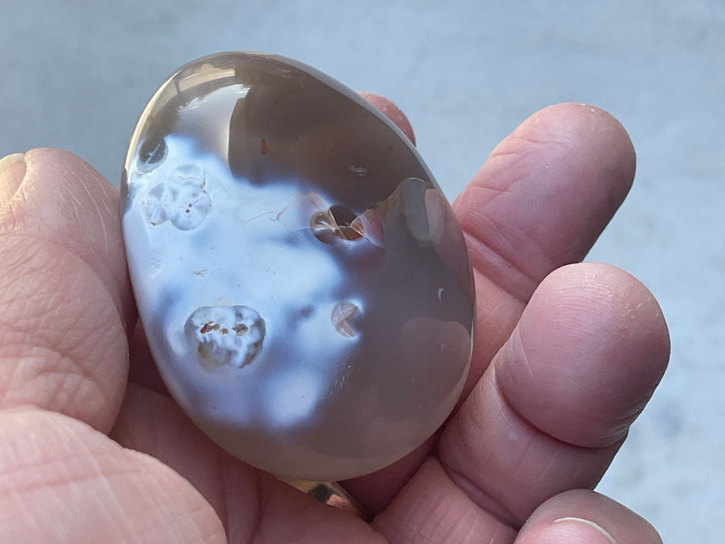 102g Orgca Agate Palmstone 3B