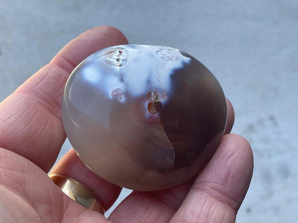 102g Orgca Agate Palmstone 3B