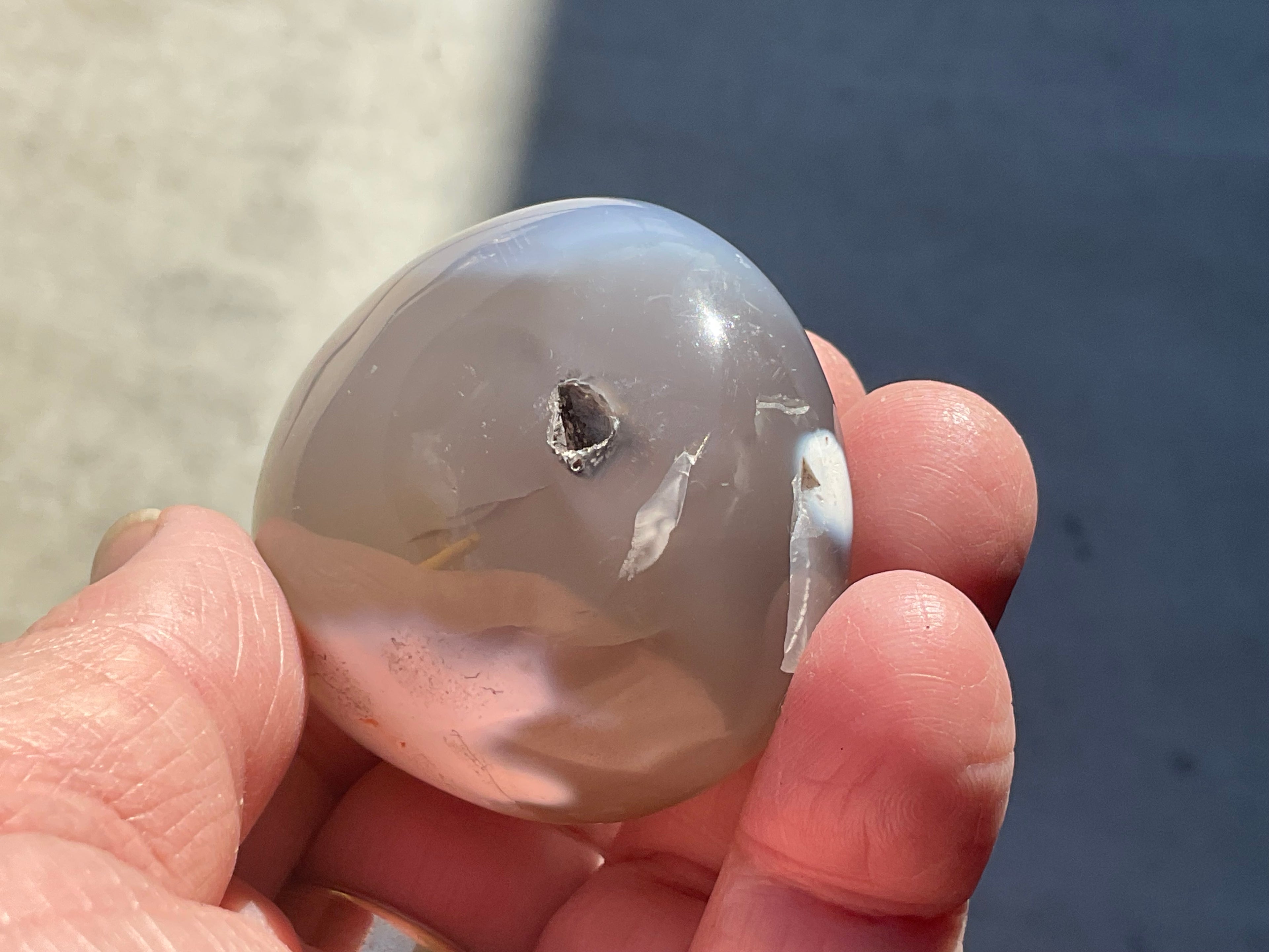 102g Orgca Agate Palmstone 3B