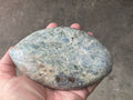 635g Polished Blue/Green Kyanite Teardrop Freeform 2C