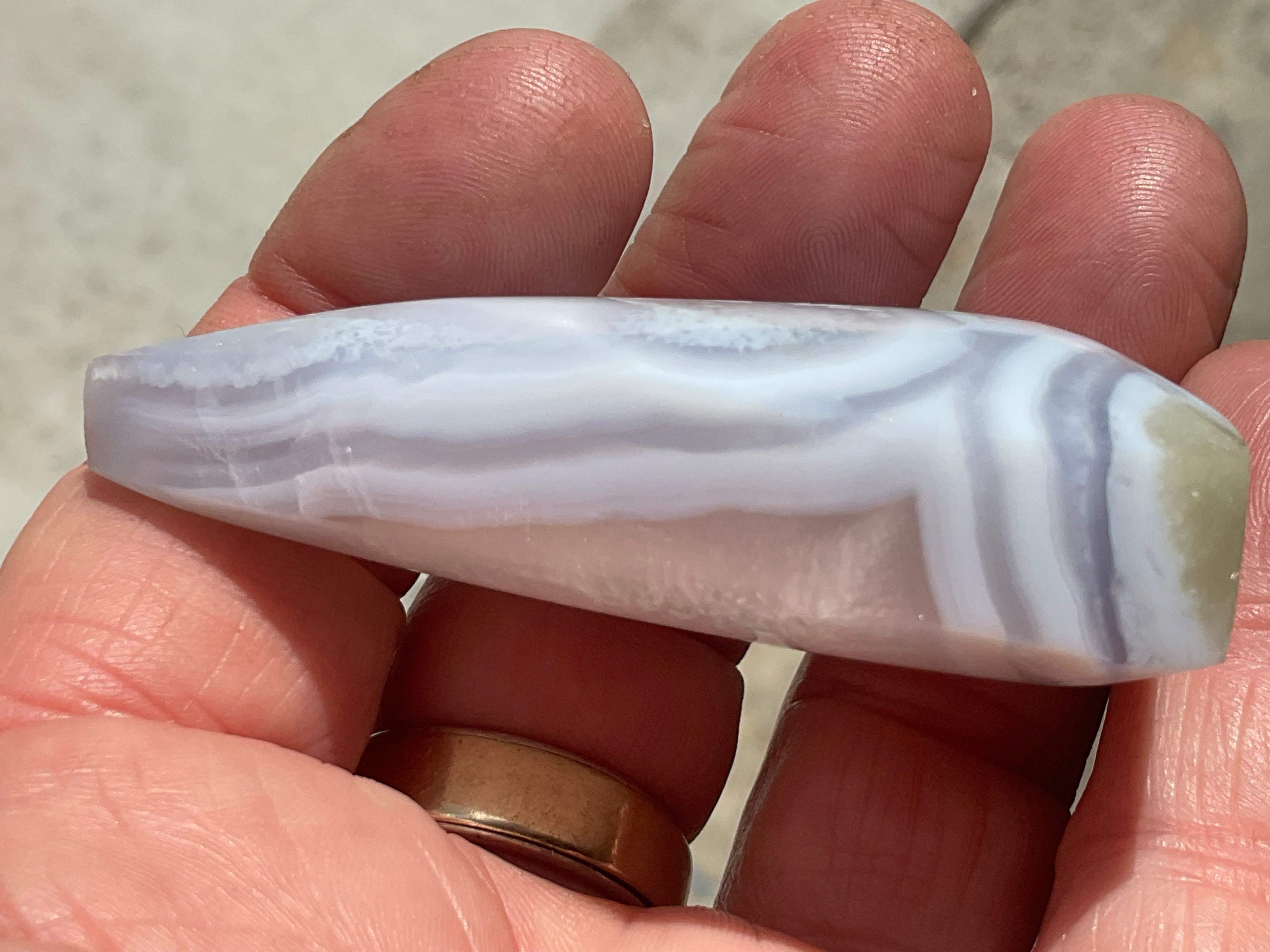 66g Blue Lace Agate Freeform 1A