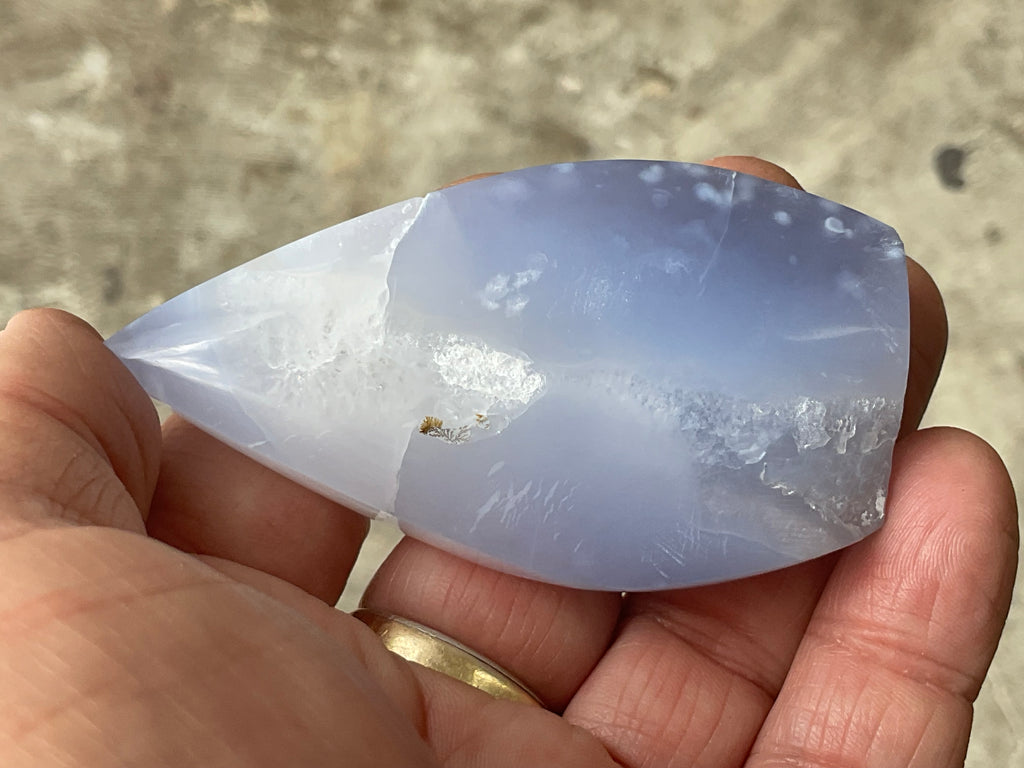 82g Blue Lace Agate Freeform 1C