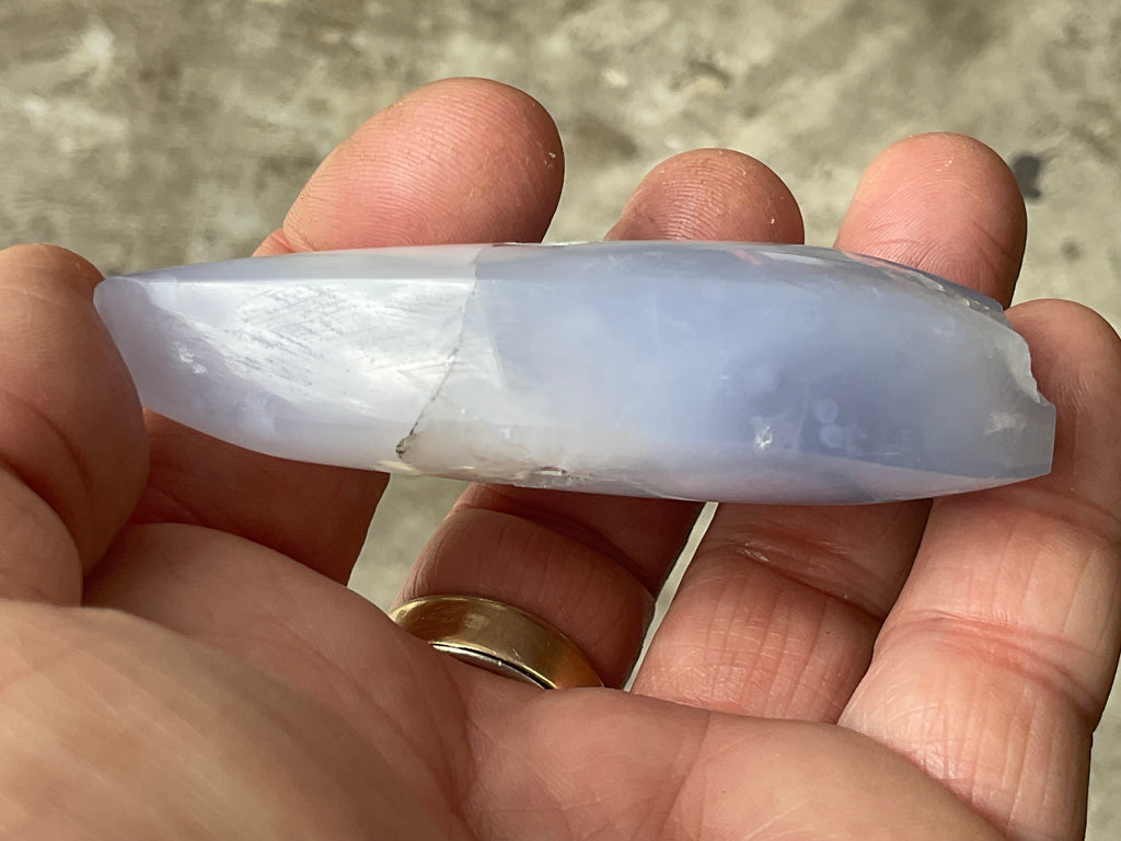 82g Blue Lace Agate Freeform 1C