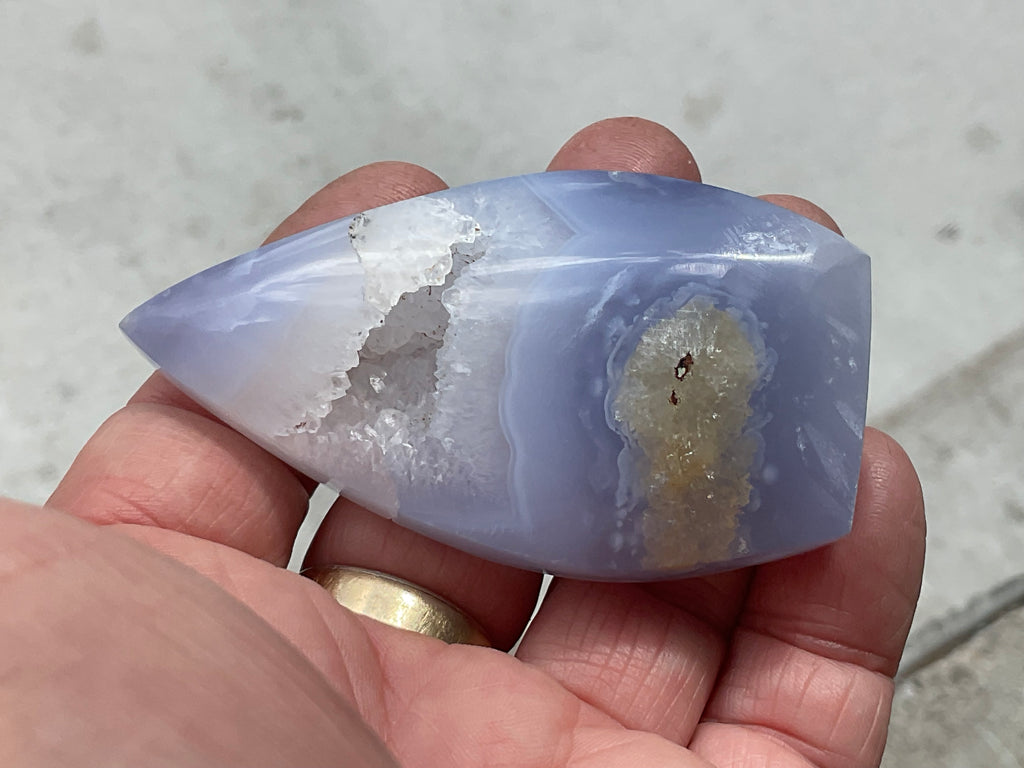 82g Blue Lace Agate Freeform 1C