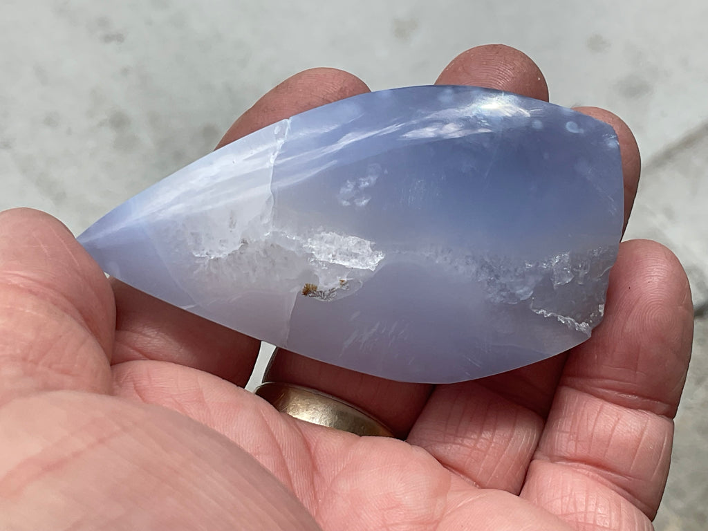 82g Blue Lace Agate Freeform 1C
