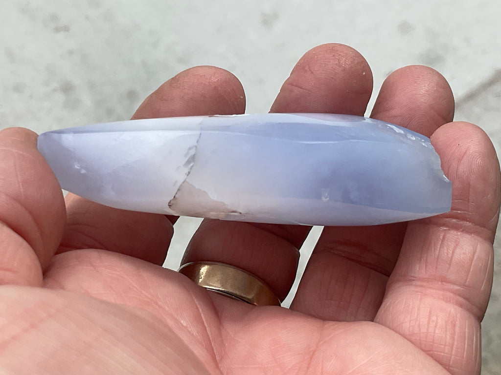 82g Blue Lace Agate Freeform 1C