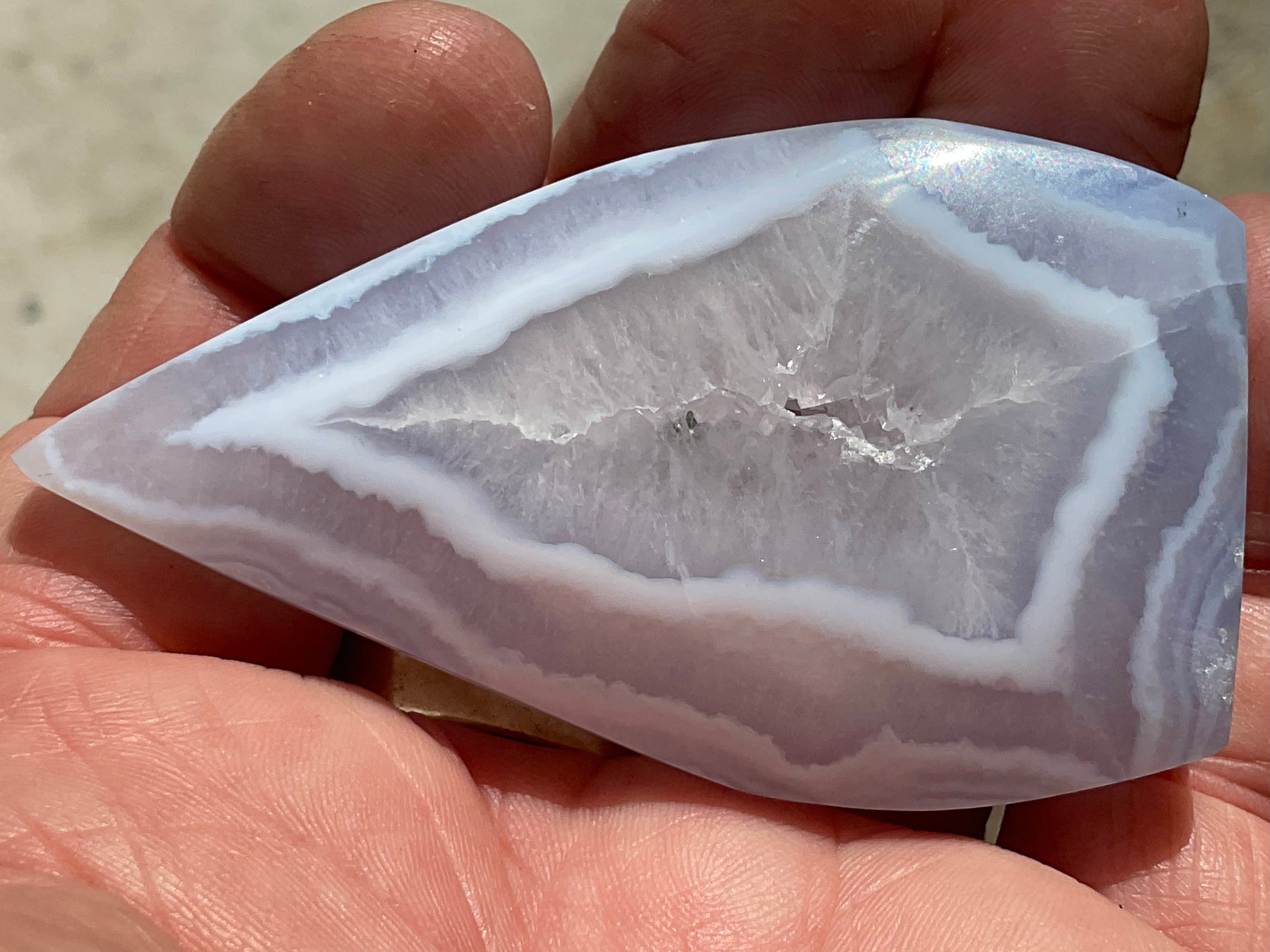 80g Blue Lace Agate Freeform 2A