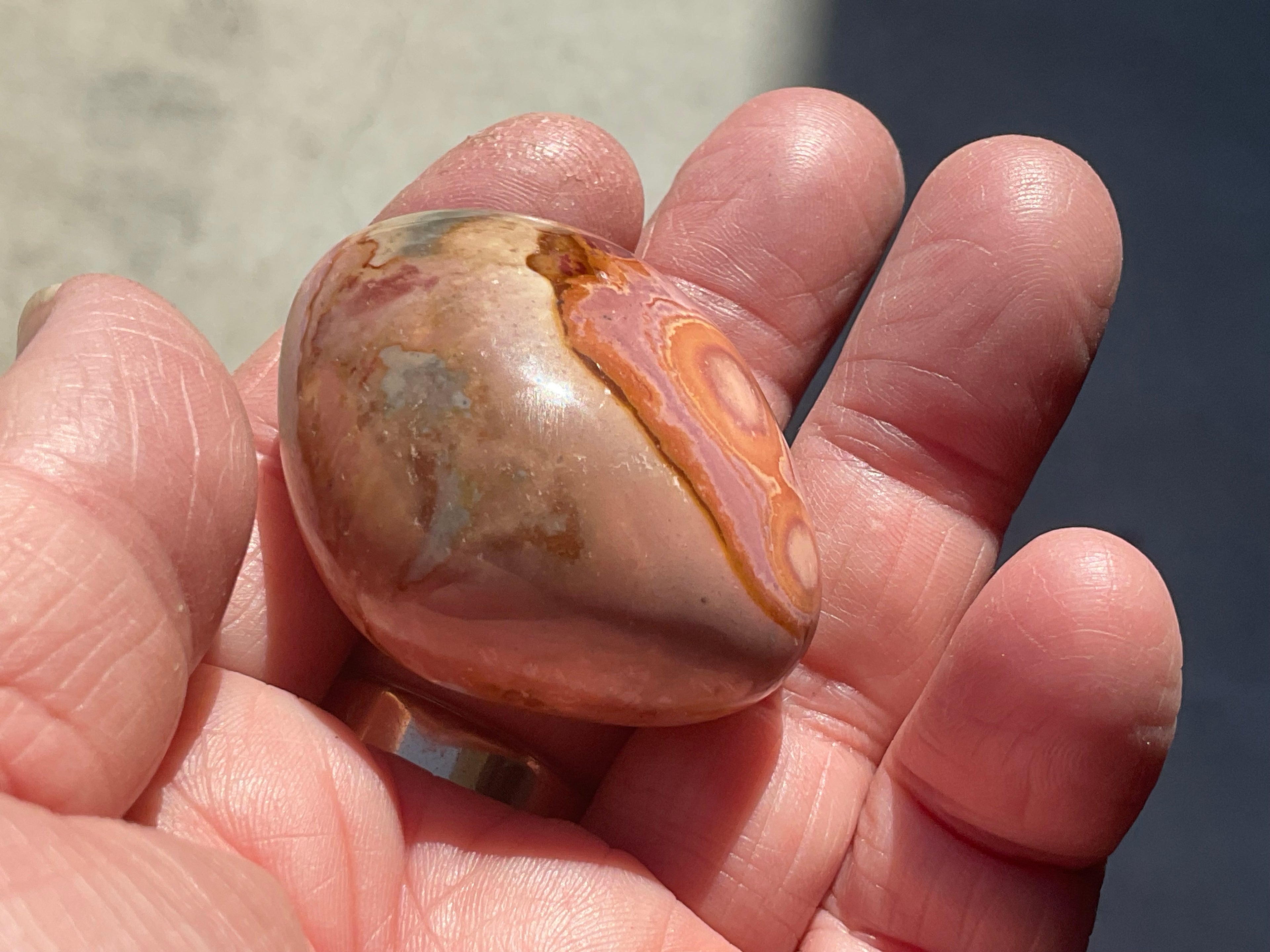 45g Polychrome Jasper Palmstone 3C