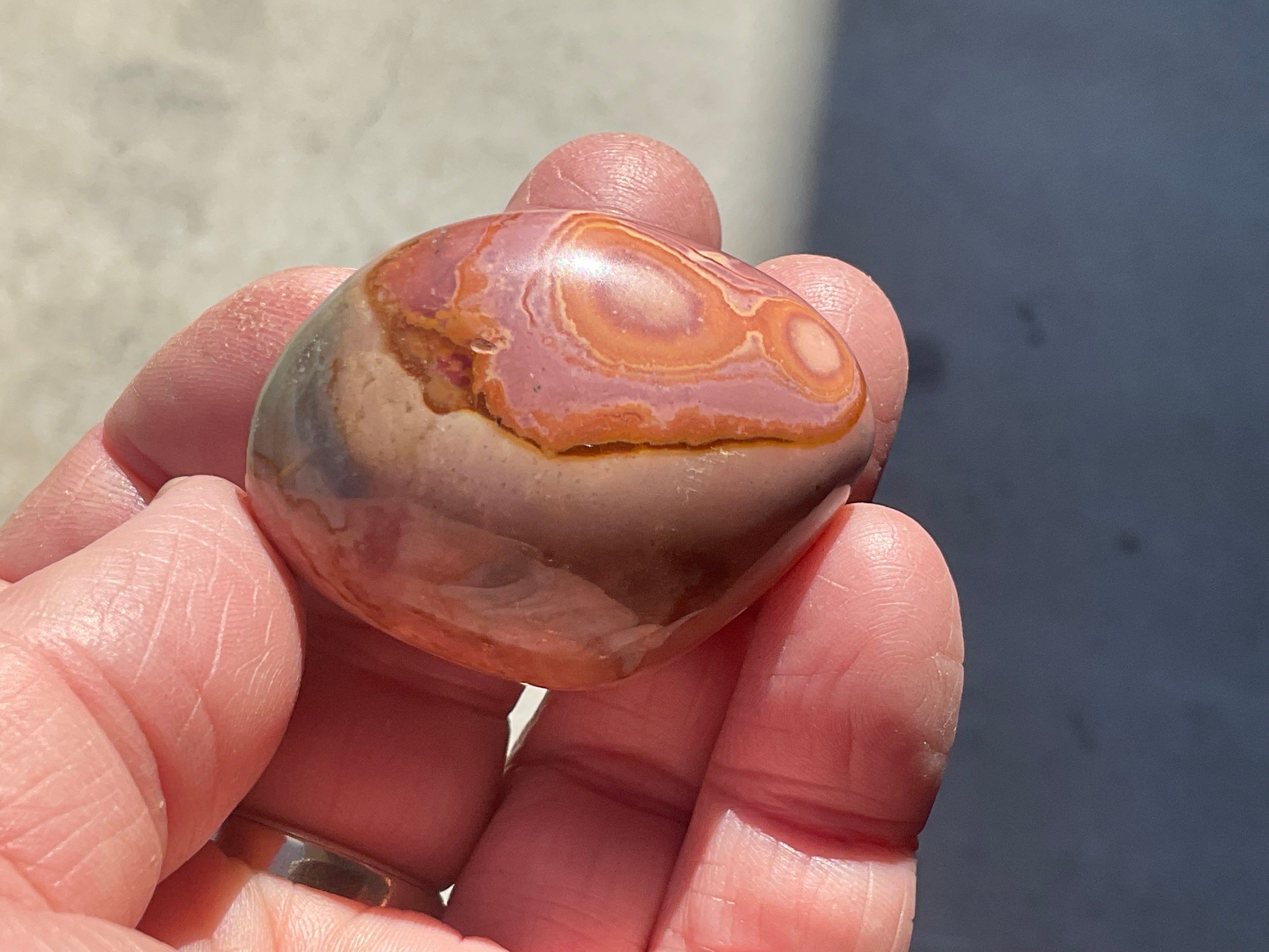 45g Polychrome Jasper Palmstone 3C