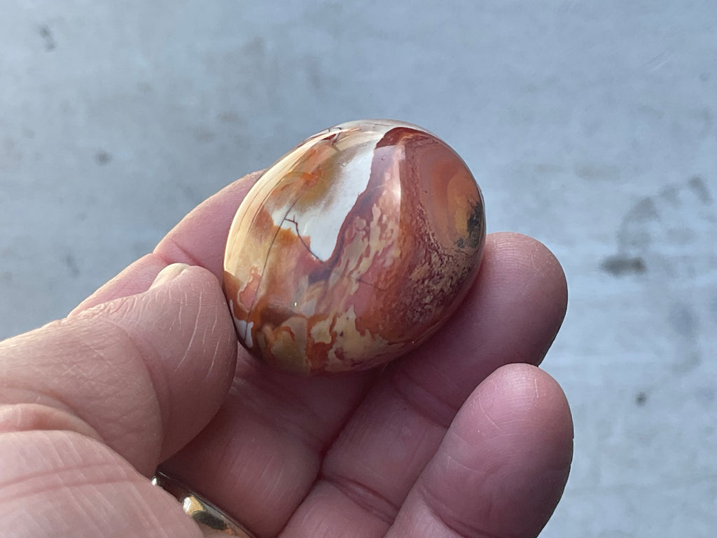 45g Polychrome Jasper Palmstone 3D